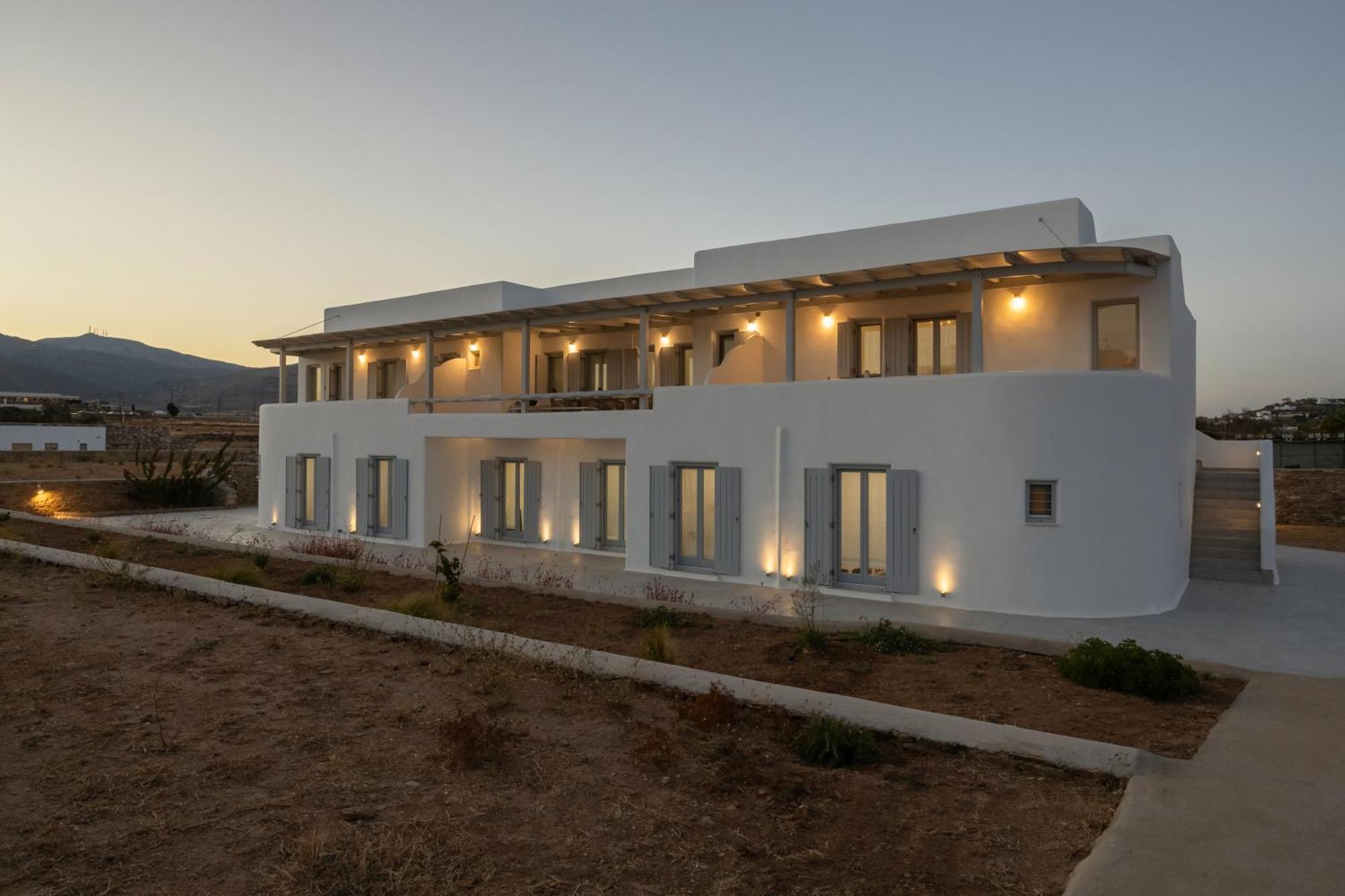 Paros Melodia Apartments Logaras Exteriör bild
