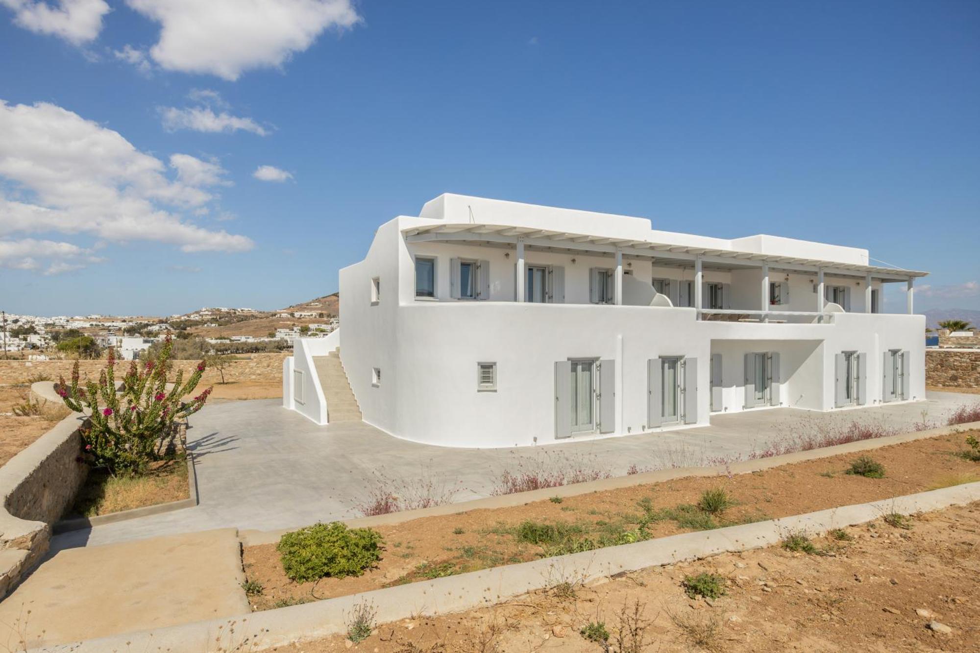 Paros Melodia Apartments Logaras Exteriör bild