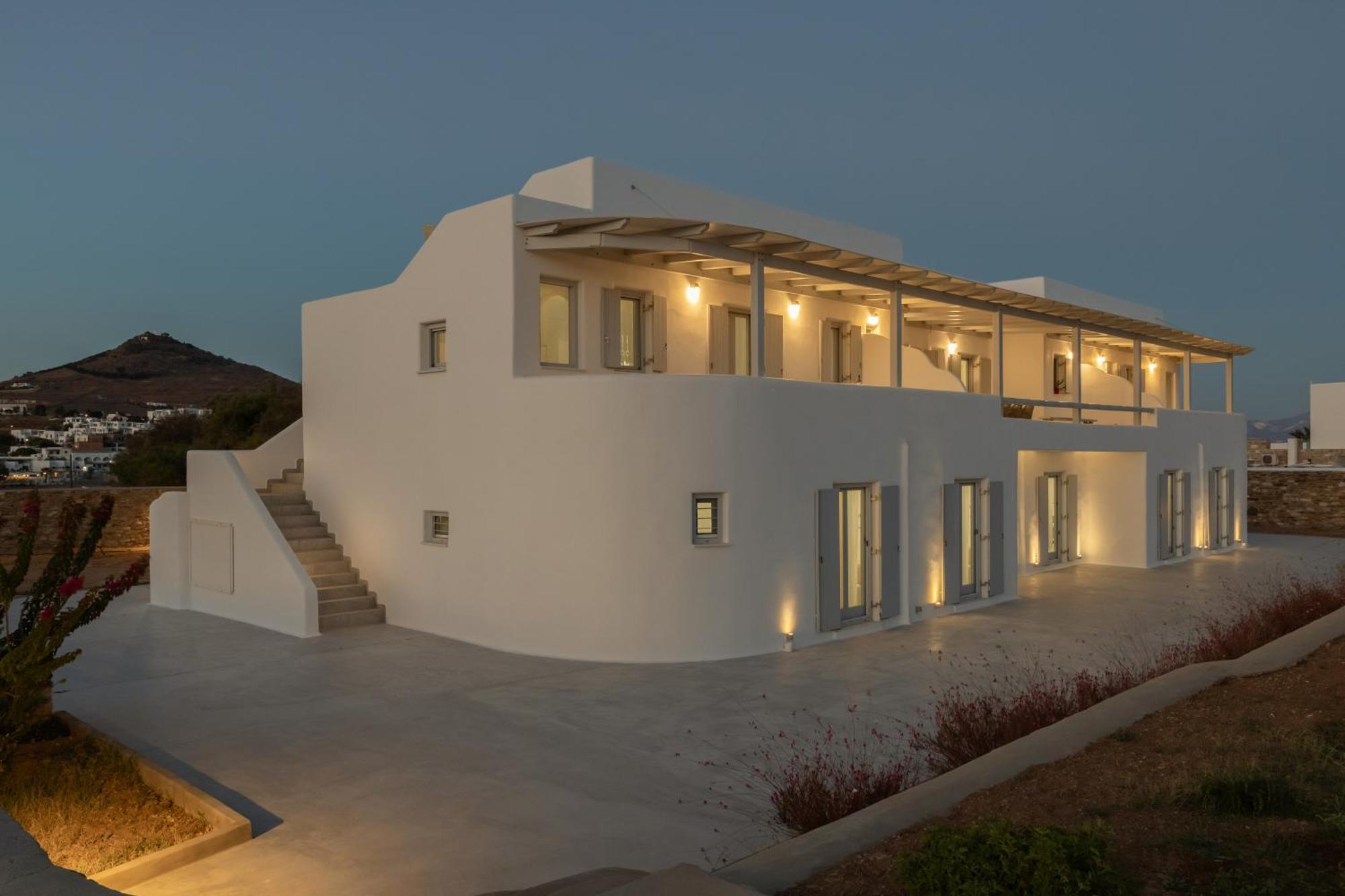 Paros Melodia Apartments Logaras Exteriör bild