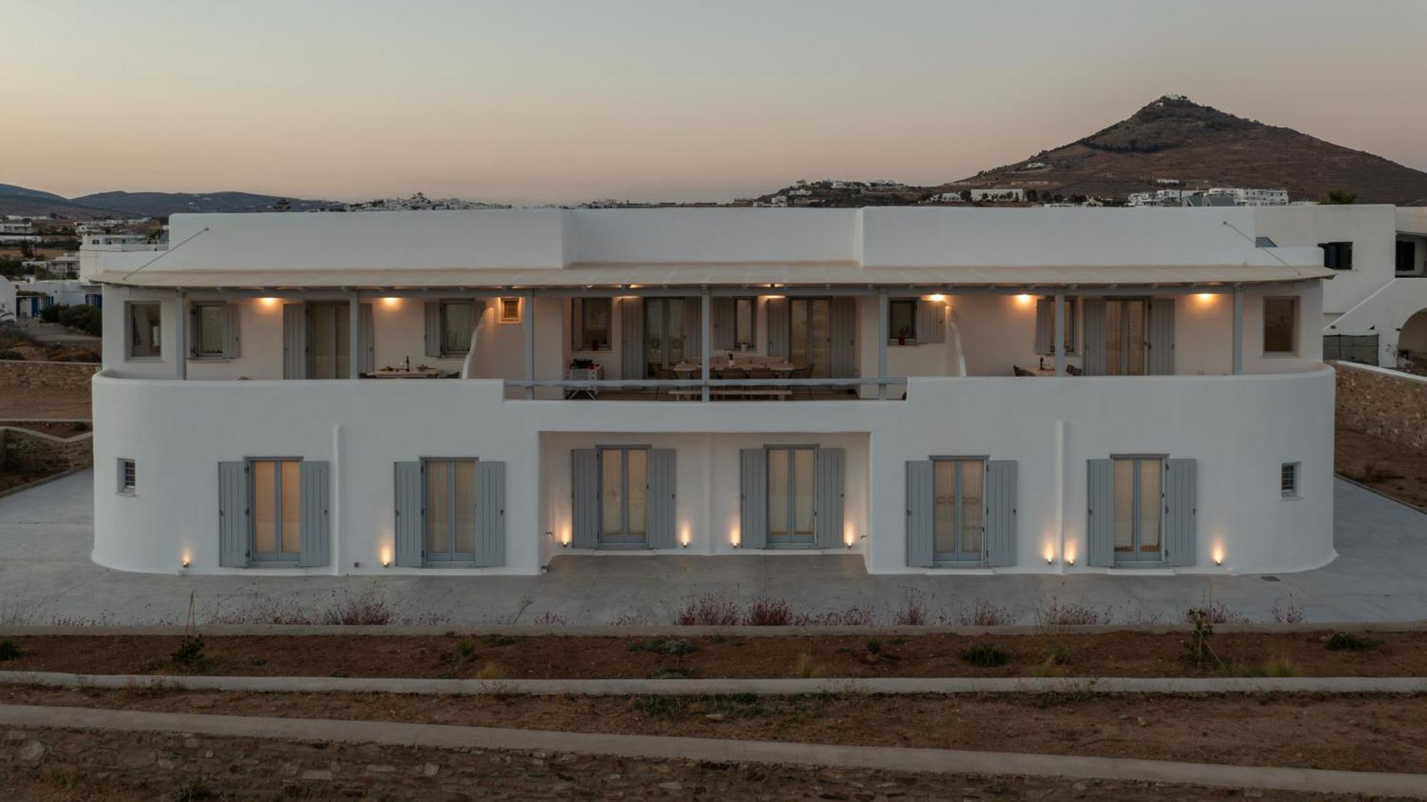 Paros Melodia Apartments Logaras Exteriör bild